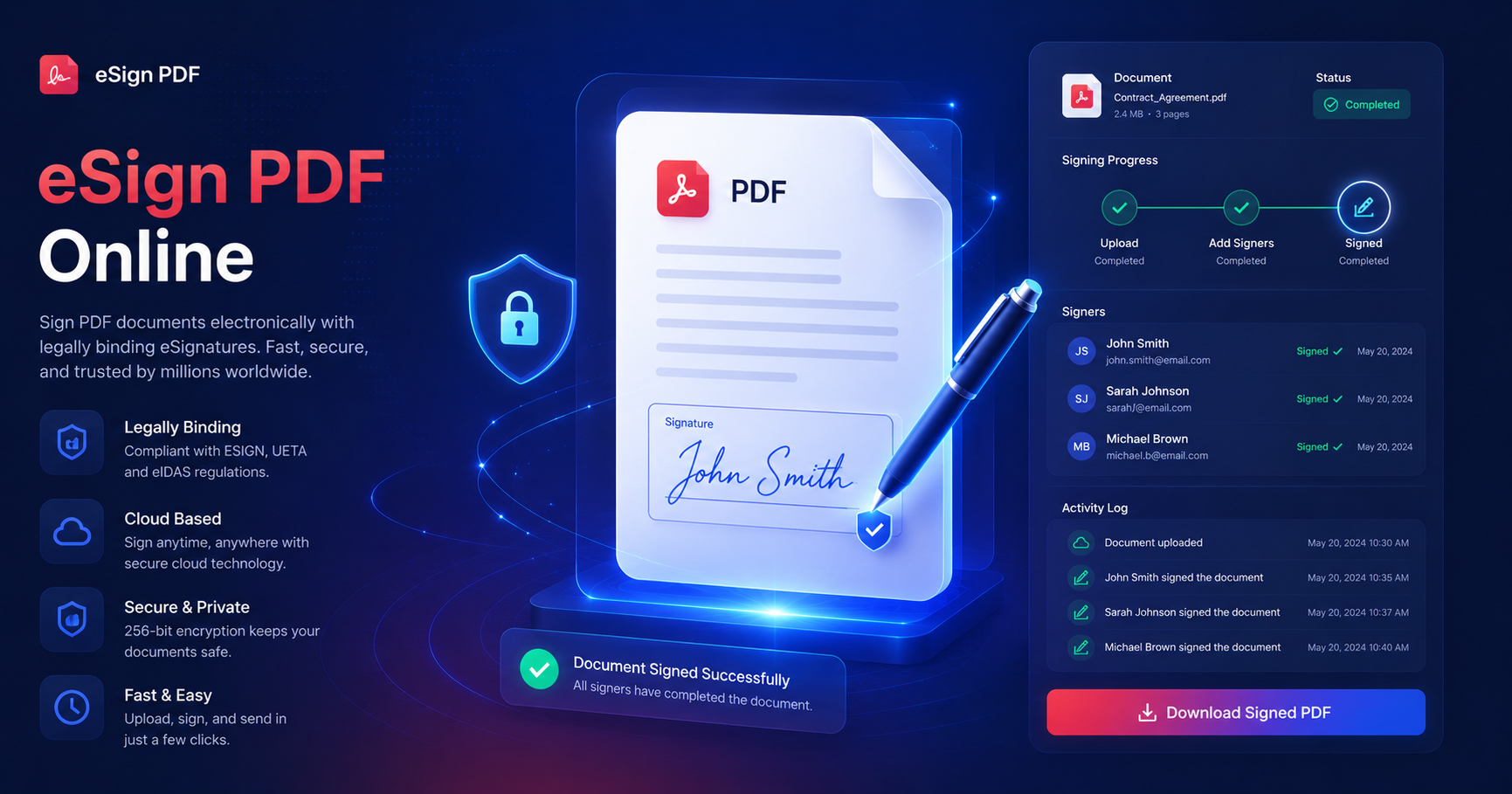 eSign PDF Online Free – Sign PDF Documents Electronically